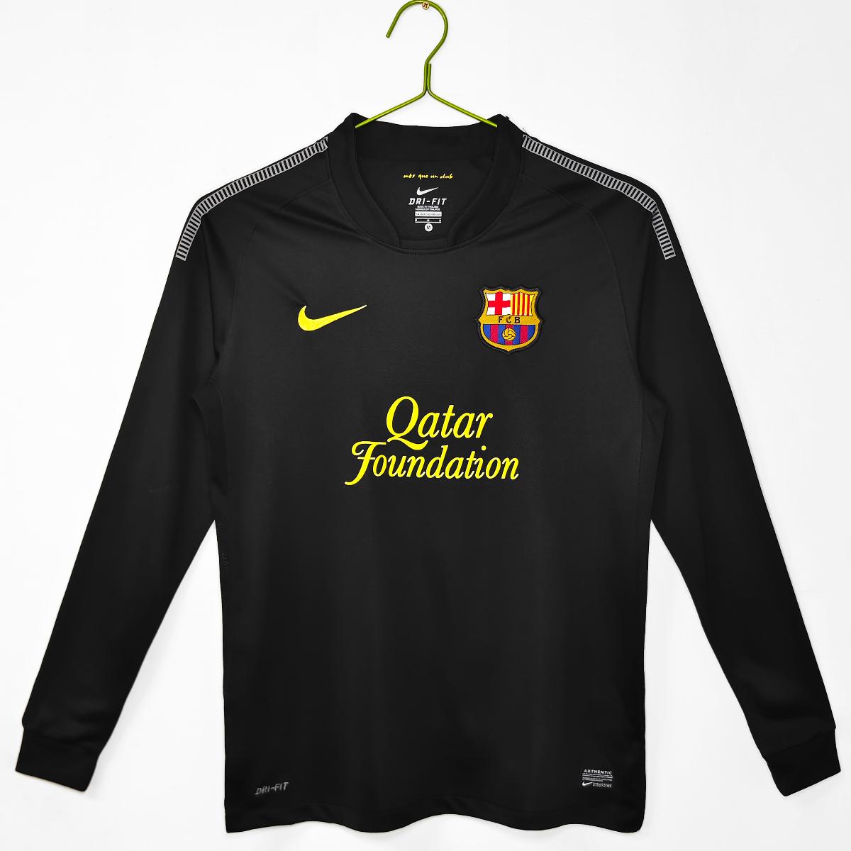 Barcelona 2011/12 Long sleeve Away Jersey - Size Medium